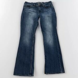 Lee Boot cut Jeans Women's Size 10 P Flared Jeans Mid Rise Cowgirl Western Boho